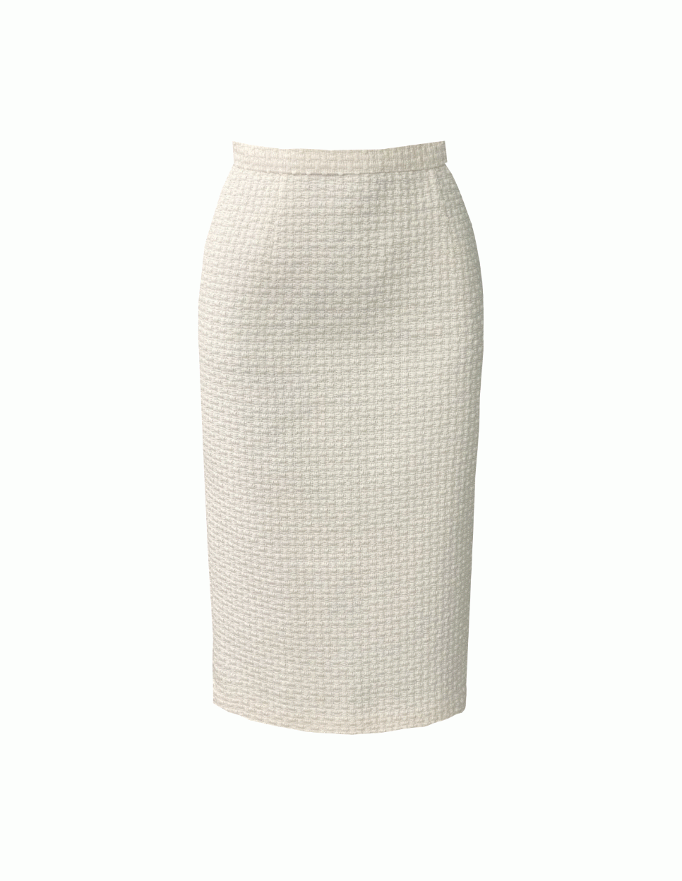 White Tweed Skirt